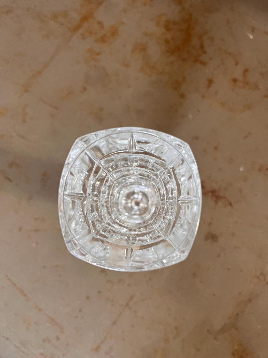Vase soliflore Cristal d'Arques véritable vintage - L'Heureux Nouveau