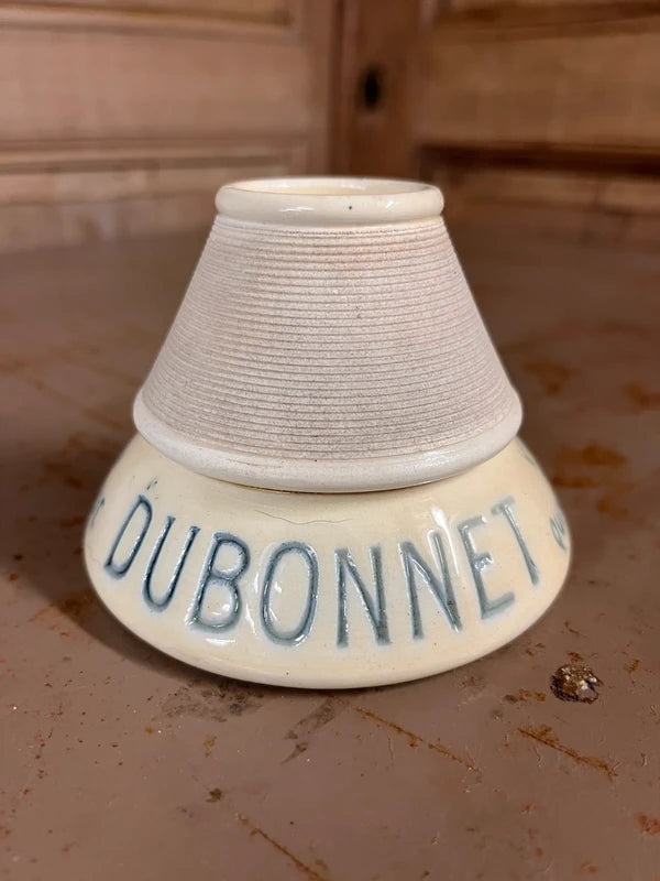 Pyrogène Publicitaire Dubonnet en Céramique – Grattoir Allumettes Bistrot Ancien