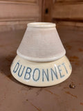 Pyrogène Publicitaire Dubonnet en Céramique – Grattoir Allumettes Bistrot Ancien