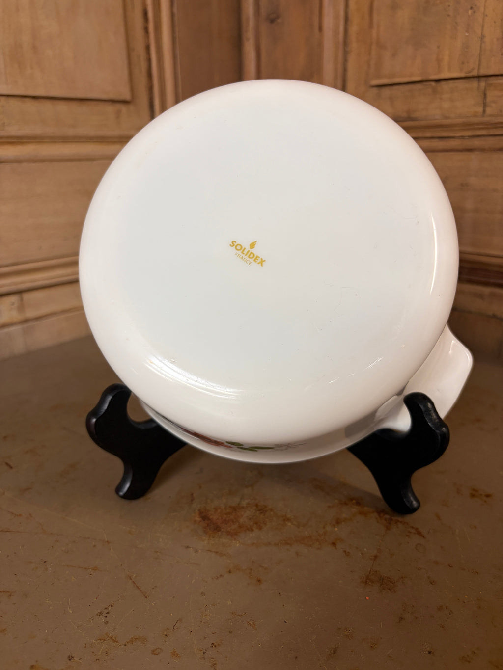 Plat Solidex France vue de dessus avec oreilles de préhension