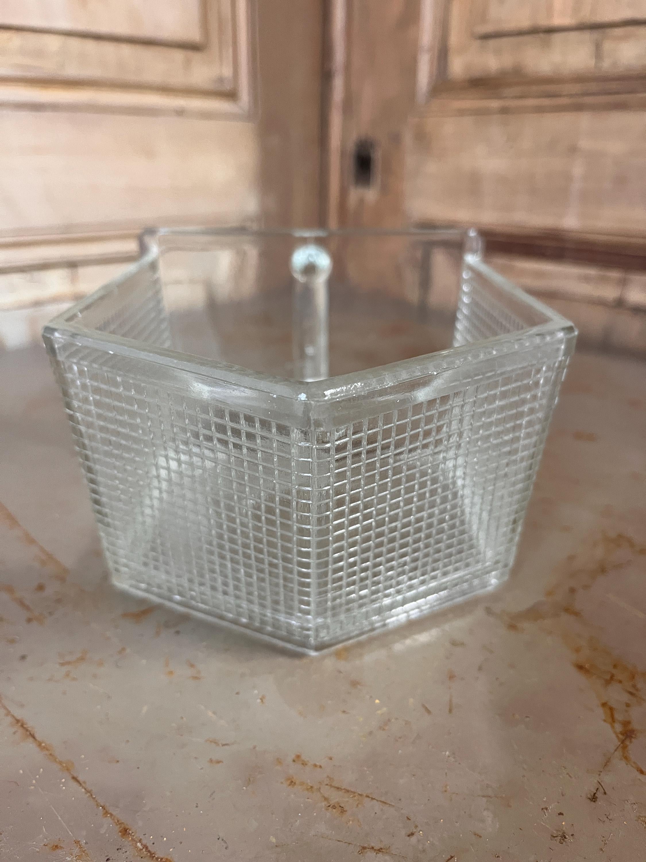 Tiroir à Épices en Verre – Meuble de Cuisine Vintage Années 50/60